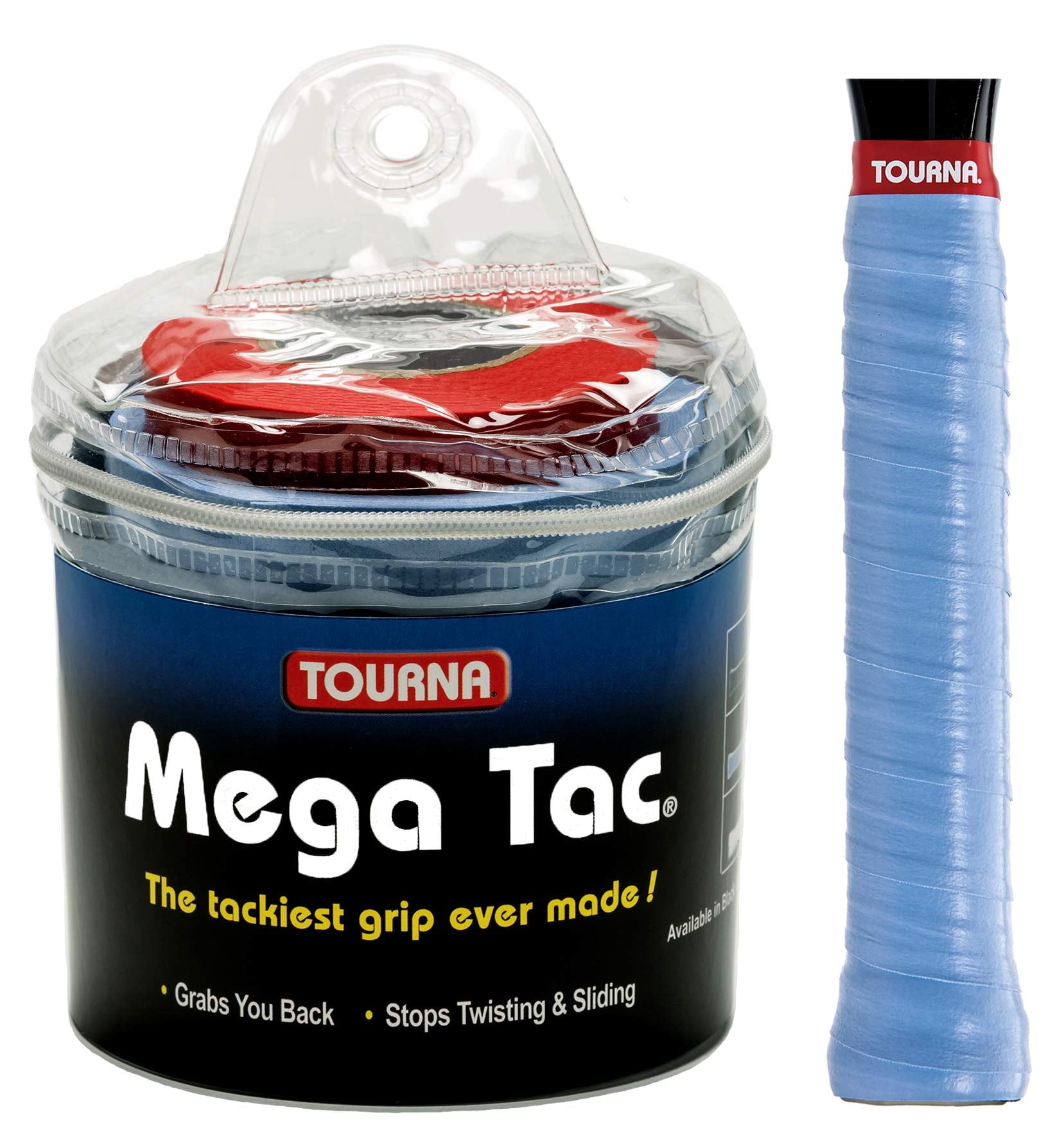 Tourna TAC XL Overgrip - Confezione Da 30 - Sensazione Umida Per Tennis E Badminton