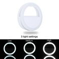 thumbnail image 5 of Selfie Ring Light con tres niveles de brillo y 36 LED. Afortunado Sencillez, 5 of 5