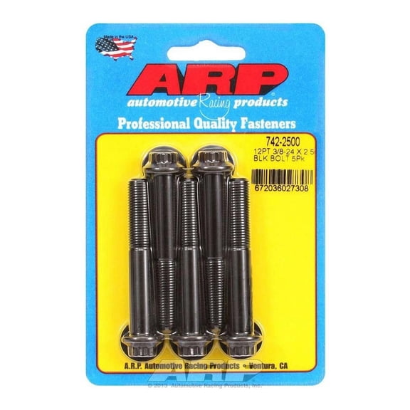 Arp Bolt Kit - 12pt. (5) 3/8-24 x 2.500