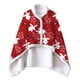 thumbnail image 1 of De Doble Cara, Manta Navideña Con Estampado 3D, Cárdigan Cálido, Capa, Manta Portátil, Manta De Felpa, Funda Envolvente Advancent HA040514-04, 1 of 6