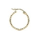 thumbnail image 2 of Arete Arracada de Oro 14K Imperial Jewelry con Diamantado Estilo Panal 15mm, 2 of 11