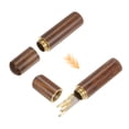 thumbnail image 4 of Unique Bargains 24Pcs Large Eye Hand Sewing Needles Gold Tail Needles with Wood Needle Case, 4 of 6