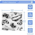 thumbnail image 4 of Coolnut Gamepad Controller Washcloths Towels, Highly Absorbent and Soft Cotton Face Cloths, 2 Pack Quick Dry Wash Cloths - 12 X 12 Inches Washcloth Gift, 4 of 7