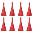 thumbnail image 1 of Marcapáginas Borlas Unique Bargains 8uds 3.66' Rojo, 1 of 5