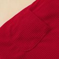 thumbnail image 5 of NOLDARES Newborn Baby Girl Clothes Toddler Long Sleeve Ruffle Romper Top Infant Skirt Set Little Girl Overall Dress(Red,3-6 M), 5 of 5