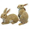 thumbnail image 1 of Design Toscano QM6200861 Statue de Lapins de Jardin Timide et Trémie, Couleur, 1 of 1