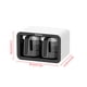 thumbnail image 5 of Caja de condimentos Bearachild organizador de cocina Negro 2 tazas, 5 of 6