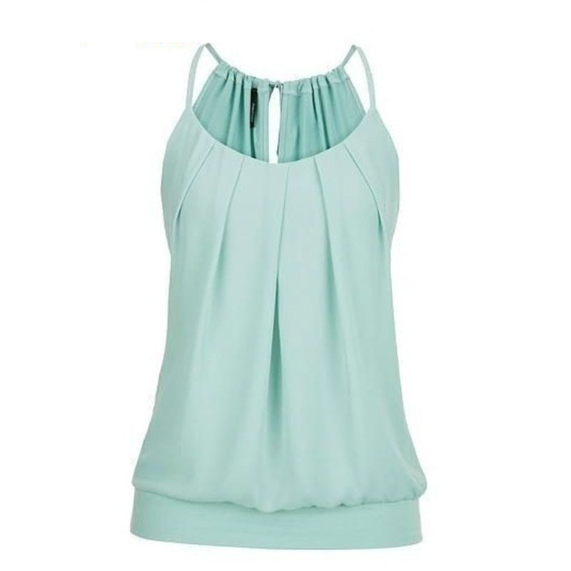 tank tops with elastic waist