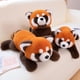 thumbnail image 1 of Muñecos de peluche de mapache de 2 estilos, almohadas de Panda de zorro rojo realista, juguetes de animales de dibujos animados, regalo de cumpleaños y Navidad605, 1 of 5