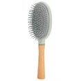 thumbnail image 2 of Detangling Hair Brush Portable Wooden Handle Scalp Massage Paddle Styling Tool for Wet and Dry Hair, 2 of 5