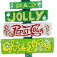 thumbnail image 2 of Northlight 4" Glittered Jolly Pepsi Christmas Ornament - Green, 2 of 3