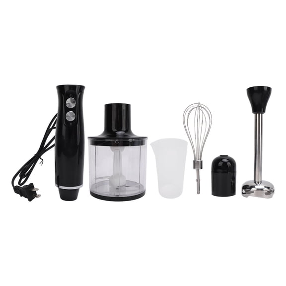 Suodoka 4‑in‑1 Handheld Food Processor & Blender – 2‑Speed High‑Power Motor, Low‑Noise, Portable Stick Design for Baby Food, Egg Mixing, Juicing & Milkshakes