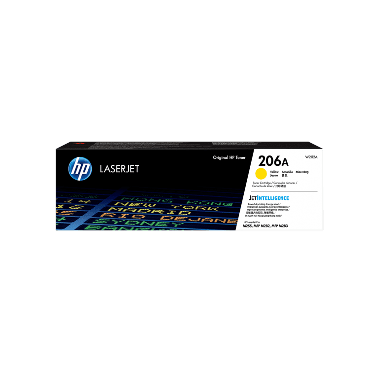 HP, LaserJet Toner Cartridge, Yellow, 1,250 Pages, W2112A