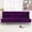 Purple, variant on CJC Armless Plush Sofa Bed Cover - Stretch Velvet Sofa Bed Slipcover - Thicker Folding Futon Sofa Cover Protector, Purple