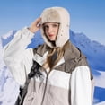 thumbnail image 6 of YooGuoGuo Women Men Winter Trapper Hats Ear Flaps Ushanka Trooper Hunting Hat Outdoor Ski Snow Windproof Cap, 6 of 8
