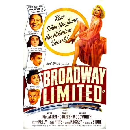 Broadway Limited U Canvas Art - (11 x 17)