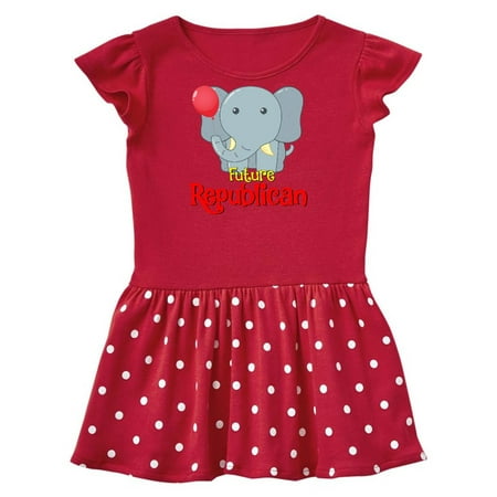 

Inktastic Future Republican Gift Toddler Girl Dress