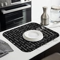 thumbnail image 3 of Vibrant and eco-friendly boho kitchen drying mat 16x18 Inch with soft microfiber, washable and reusable, great for green-conscious homes, 3 of 7