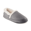 Isotoner Signature Women's Ash Microsuede A Line Slipper, 6.5-7.5