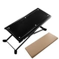 thumbnail image 3 of Tabouret de Guitare Réglable en Hauteur 4 Positions Pliable Repose-Pieds de Guitare Noir pour Guitariste Classique, 3 of 7