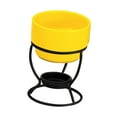 thumbnail image 5 of CUTICATE Tea Light Porcelain Melting Pot Chocolate Fondue Pot Anniversary Snack Appliances Butter Heater Ceramic Hot Pot yellow, 5 of 8