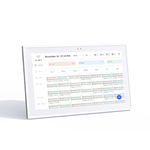 Calendario electrónico RhythNest Ultimate Family Organizer de 15,6 pulgadas