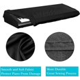 thumbnail image 5 of (88 teclados)Funda protectora para teclado de piano de 88 teclas, funda para piano electrónico, funda antipolvo para piano digital, Yamaha, Roland, consolas, 5 of 5