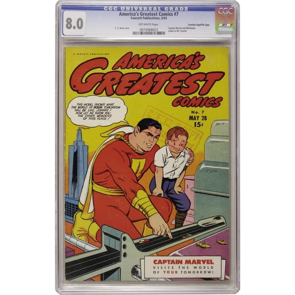 America's Greatest Comics #7 - CGC 8 Comic Book