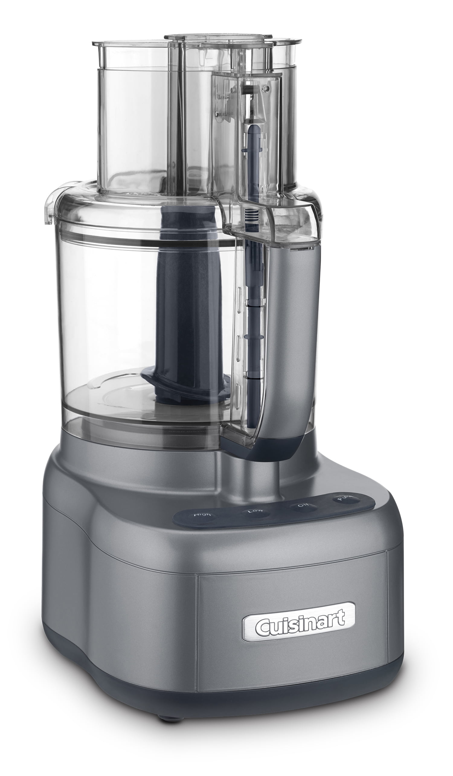 Cuisinart FP-11SVP1 Elemental 11 Cup Food Processor Silver Bundle with 1 YR  CPS Enhanced Protection Pack 