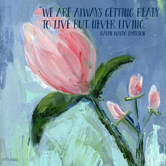 Getting Ready to Live Canvas Art - Pamela J Wingard(24X24)
