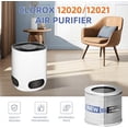 thumbnail image 3 of 12020 HEPA Replacement Filter for Clorox Tabletop Room Air Purifier 11020 & 11021,2-in-1 H13 True HEPA High-Efficiency Filter,2 Pack, 3 of 5