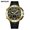 black gold, variant on Electronic Sport Watch for Men with Luminous Display and Water Resistance