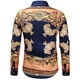 thumbnail image 4 of Camisa de manga larga con estampado de bronceado informal de moda de otoño para hombre Pompotops oipoqjl26396, 4 of 8