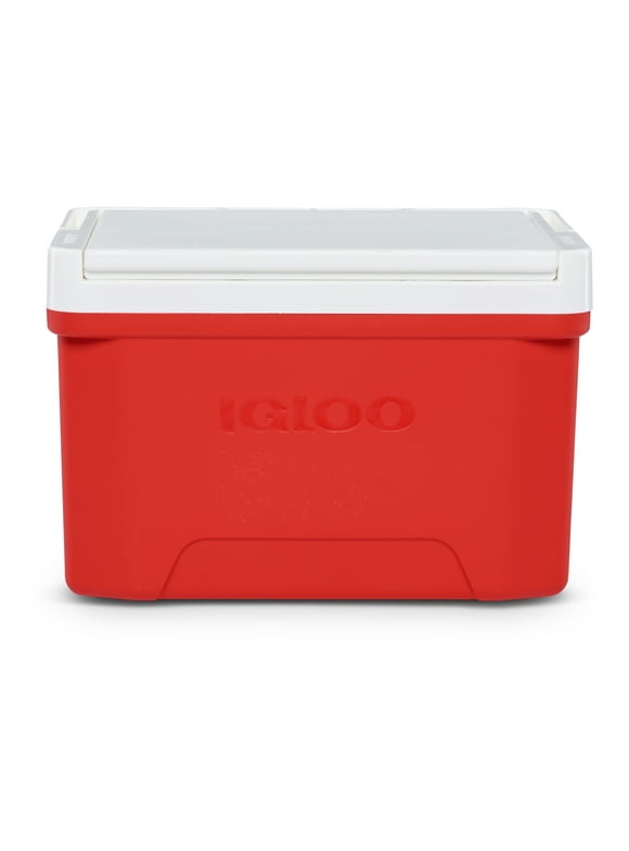 Igloo 9  Quart  Laguna Ice Chest Cooler, Red (13" x 9 x 8")
