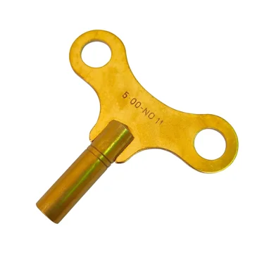 Brass Replacement Clock Key For Key Wind Clocks Size 11 / 5.0 mm - Clock Parts