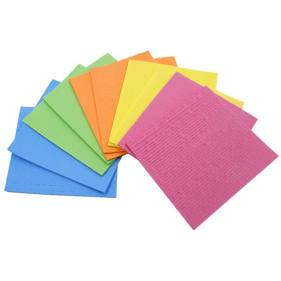 Dish Towels For Kitchen10Pcs Sponge Dish Cloths Sponge Cleaning Towels Kitchen Dish Rags Kitchen Washcloths