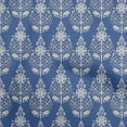 thumbnail image 1 of oneOone Cotton Flex Medium Blue Fabric Block Sewing Craft Projects Fabric Prints By Yard 40 Inch Wide-LY, 1 of 5