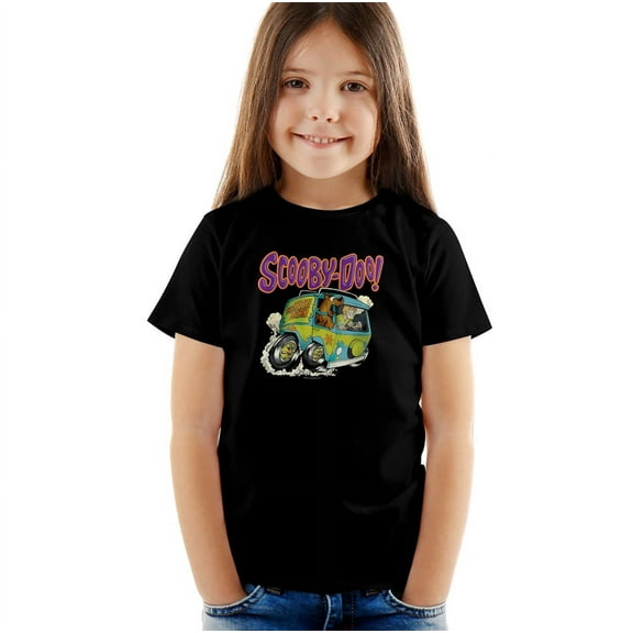 Scooby Doo! Scoob Fink Kids T Shirt (4) for Youth Toddler Boys and Girls, Black