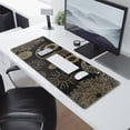 thumbnail image 2 of Long Mouse Pads for Desk,Black Gothic Sun Moon Pattern Desk Mats on Top Of Desks, Desk Mouse Pad Extra Large with 3mm Non-Slip Base and Stitched Edge for Gaming,Office,Work,Home 31.5"x11.8", 2 of 6