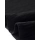 thumbnail image 5 of Vestidos de verano casuales de INSPIRE CHIC para mujeres, con mangas cortas abullonadas, escote cuadrado, diseño fruncido y midi fluido con bolsillos S Negro, 5 of 5