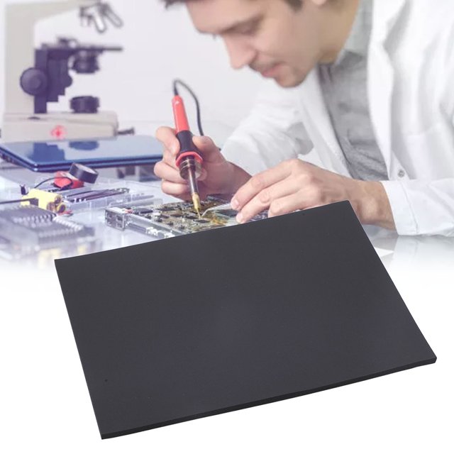 Estera de aislamiento térmico almohadilla de mantenimiento negra antideslizante impermeable fácil de usar para reparación de placa base ANGGREK Otros