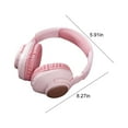 thumbnail image 4 of RFUGUG Bluetooth 5.3 Headphones Over Ear with Foldable Design - HD Microphone, Punchy Bass for Mobile, Wireless Sports & Gaming Sessions with Enhanced Connectivity, 4 of 7