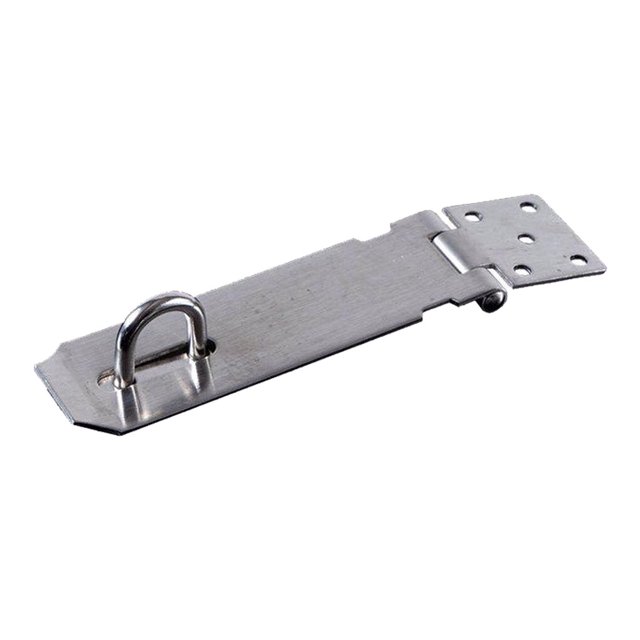 Office Door Lock Hasp Replacement Storage Box Security Cabinet Drawer Stainless Steel Doors Latch Padlock Clamp Hardware Spare Parts Silver