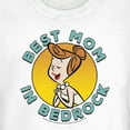 thumbnail image 2 of Junior's Flintstones Best Mom in Bedrock  Graphic Tee White Medium, 2 of 3