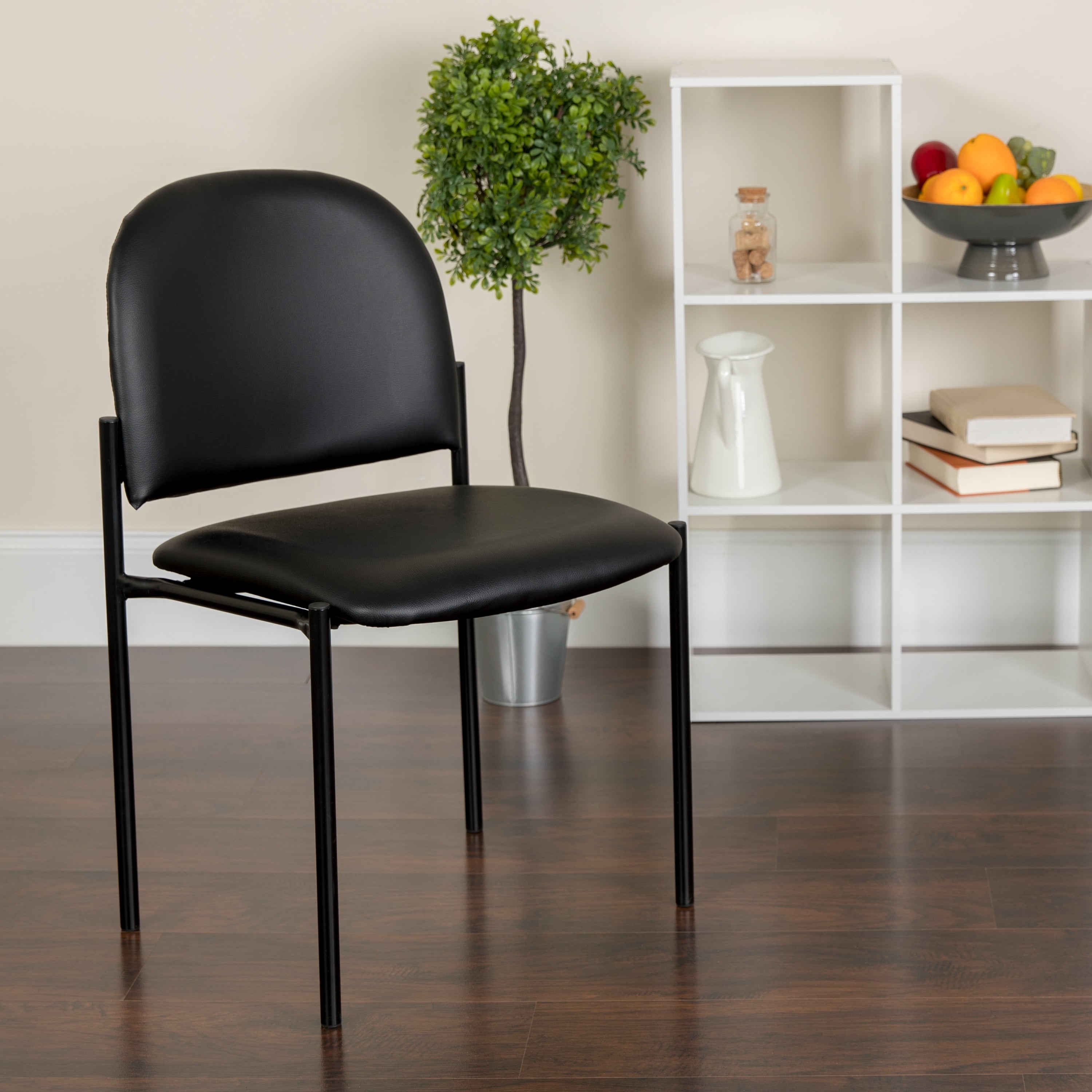 Comfortable Stackable Steel Side Chair - Walmart.com - Walmart.com