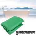thumbnail image 4 of Huggegwe Housse de Spa Carrée Imperméable, Taffetas Polyester 190T Résistant aux Intempéries, 231x231cm/91x91 Po(Vert) CJB91-47144, 4 of 9