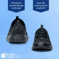 thumbnail image 3 of Shoes For Crews Everlight Pro, Women's Slip Resistant Work Shoes, Water Resistant, Black, 3 of 6