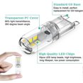 thumbnail image 3 of G9 LED Bulbs 1.5W Equivalent to 20W Halogen Cool White Light 6000K, AC 220-240V, Non Dimmable, Mini Incandescent Bulb, Flicker Free, Pack of 10, 3 of 4