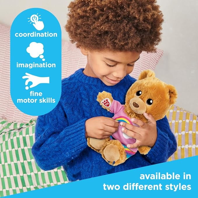 Build-a-Bear Workshop Furtastic Bear and Outfit Pack STYLE 1 RAINBOW