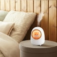 thumbnail image 2 of Cute Pet Humidifier, Squirrel Kitty Adorable Animal Humidifier with Glass Cover & LED Lights, USB Charging Large Capacity Waterless Auto Shut-off for Bedroom, Home, Office, 2 of 4